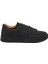 Siyah Nubuk Deri Erkek Sneaker - E24I1AY56907-A64 3