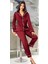 Freshness 2045 Saten Gömlek Yaka Patlı Pijama Takımı 1
