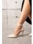 Felka Kadın Topuklu Bilekten Dolamalı Stiletto Bej Deri 2