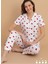Nivemeshome 5797 Stil Milan Düğmeli Pijama Takımı 1