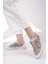 Damsel Bağcıklı Taşlı Kadın Günlük Denim Sneaker Spor Ayakkabı 6