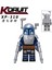 Tek Satış Yıldız Savaşları Yapı Taşları Mandalorian Serisi Jango Fett Boba Fett Kabile Savaşçısı Yapı Taşları Minifigures Montajı Çocuk Oyuncakları Figürler KT1041 (Yurt Dışından) 1