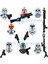 Komutan Gree 501ST Legion Shock Trooper Jesse Stormtrooper Wolfpack Rex Ahsoka Modeli Yapı Taşları Moc Tuğla Seti Oyuncaklar (Yurt Dışından) 1