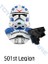 Komutan Gree 501ST Legion Shock Trooper Jesse Stormtrooper Wolfpack Rex Ahsoka Modeli Yapı Taşları Moc Tuğla Seti Oyuncaklar (Yurt Dışından) 2
