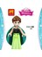 Tek Satış Dondurulmuş Rakamlar Yapı Taşları Elsa Anna Ariel Aurora Prens Eric Maleficent Tuğlaları Çocuk Kız Koleksiyonu Hediye Oyuncaklar F018-025 (Yurt Dışından) 2