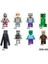 Tek Satış Minecraft Rakamlar Yapı Taşları Steve Alex Enderman Zombileştirilmiş Piglin Creeper Minifigures Çocuklar Için Tuğlalar Hediye Oyuncaklar (Yurt Dışından) 1
