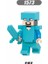 Pinshang Benim Dünyam Minecraft Minifigures Steve Alex Zombi Demir Golem Enderman Modeli Yapı Taşları (Yurt Dışından) 3