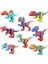 【bestgo】ebay Çocukların Eğitici Yaratıcı Dıy Yapı Taşlarını Bir Araya Getirmek Için Müzikli Renkli Büyük Dinozor Yapı Taşları (Yurt Dışından) 4