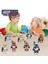 Yeşil Orman Asker Blokları Figürler Sevimli Kaptan Minifigure Oyuncak Yapı Taşları Bulmacalar (Yurt Dışından) 1