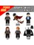 Pingao PG8010 Harry Potter ve Felsefe Taşı Serisi Bebek Oyuncak Bebek Yapı Taşları Harry Potter Voldemort Ron (Yurt Dışından) 1