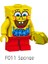 Ldren Modeli Için Yeni Sünger Bob Minifigures Blok Oyuncaklar: F010 (Yurt Dışından) 2