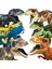 Büyük Parçacık Yapı Taşları Stegosaurus Dinozor Jurassic Park Tyrannosaurus Rex Gömülü Oyuncak Tuğla Eğitici Oyuncak (Yurt Dışından) 4