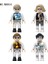 Adet Astronot Minifigure Hediye Yaratıcı Yeni Oyuncak Yapı Taşları (Yurt Dışından) 1