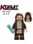 Tek Satış Yıldız Savaşı Figürleri Yapı Taşları Darth Maul Obi-Wan Kenobi Darth Vader Anakin Skywalker Çocuk Boys Koleksiyonu Hediye Oyuncaklar Için Tuğlalar Birleştirin KT1059 (Yurt Dışından) 2