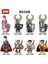 Adet/takım Antik Şövalye Serisi Figürleri Yapı Taşları Guardian Court Templar Imparatorluğu Altın Şövalye Savaş Rahip Minifigure Inşaat Oyuncakları X0348 (Yurt Dışından) 1