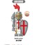 Adet/takım Antik Şövalye Serisi Figürleri Yapı Taşları Guardian Court Templar Imparatorluğu Altın Şövalye Savaş Rahip Minifigure Inşaat Oyuncakları X0348 (Yurt Dışından) 3