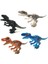 Bloklar Jurassic Dinozor Serisi Velociraptor T-Rex Triceratops Şekil Tuğla Oyuncaklar Birleştirir (Yurt Dışından) 5
