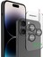 Buddıes iPhone 14 Pro / 14 Pro Max Uyumlu Kamera Lens Koruyucu (BLACK) 1