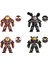 Büyük Mark 44 Hulkbuster Minifigures Süper Kahramanlar Çocuk Yapı Taşları Moc Oyuncakları MODEL:XH1159 (Yurt Dışından) 2