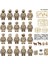Kamuflaj Üniforma Ranger Küçük Parçacıklar Montaj Yapı Taşları Minifigure Bebek Oyuncak Seti 20 Modeller (Yurt Dışından) 1