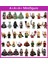 Minifigures Sihirli Yüzük Yüzük Kral Hobbit Yüzük Çocuklar Için Yapı Taşları Oyuncakları 颜色:PG520 (Yurt Dışından) 3