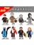 8 Adet/takım Harry Potter Sihirli Filmler Rakamlar Neville Longbottom Pomona Griphook Dumbledore James Potter Lily Yapı Taşları Oyuncaklar PG8286 (Yurt Dışından) 2