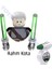 Mace Windu Obi Wan Rahm Kota Darth Vader Ahsoka C-3po 187 Clone Trooper Modeli Yapı Taşları Moc Tuğla Seti Hediyeler Oyuncaklar (Yurt Dışından) 3