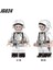 Minifigures Asker JG022-027 2. Dünya Savaşı Alman Kış Kardan Adam Askeri Yapı Taşları Oyuncaklar 颜色:JG024 (Yurt Dışından) 1