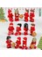 12PCS Noel Minifigure Küçük Parçacık Bebek Modeli Hediye Sırt Çantası Eşarp Aksesuarları Çocuk Yapı Taşı Oyuncakları (Yurt Dışından) 2