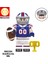 Tek Satış Futbol Oyunu Figürleri Yapı Taşları Rugby Sporları 49ERS Bills Cowboys Eagles Broncos Minifigure Yapı Tuğlaları Boys Için Oyuncaklar WM6133 (Yurt Dışından) 3