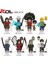 Adet/takım Naruto Yapı Taşları Figürleri Uchiha Madara Senju Hashirama Kakashi Minato Minifigure Yapı Tuğlaları Çocuk Oyuncakları KDL814 (Yurt Dışından) 1