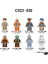 Minifigures Star Wars Trooper Storm Leia Dart Vader Rebel General Ağır Savaş Driod Modeli Yapı Taşları Çocuk Oyuncakları 颜色:C013 (Yurt Dışından) 3