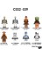 Minifigures Star Wars Trooper Storm Leia Dart Vader Rebel General Ağır Savaş Driod Modeli Yapı Taşları Çocuk Oyuncakları 颜色:C013 (Yurt Dışından) 5