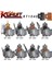 Pinshang 8 Adet/takım Oyuncaklar Hobbit Cüce Minifigure Durin'in Halk Dáin Iı Ironfoot KT1040 Yüzüklerin Efendisi (Yurt Dışından) 4