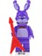 Pinshang Mevcut Fnaf Yapı Taşları Foxy Chica Bonnie Freddy'de Beş Gece Figürleri (Yurt Dışından) 4