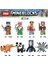 8 Adet/takım Minecraft Rakamlar Bina Tilki Köylü Kalamar Panda Blokları Tuğla Çocuklar Için Hediye Oyuncaklar X0299 (Yurt Dışından) 1
