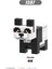 8 Adet/takım Minecraft Rakamlar Bina Tilki Köylü Kalamar Panda Blokları Tuğla Çocuklar Için Hediye Oyuncaklar X0299 (Yurt Dışından) 2