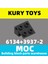 Kury Oyuncaklar Dıy Moc 6134 + 3937 Yapı Taşı Parçaları Menteşe Tuğla 2 x 2 Üst + Menteşe Tuğla 1 x 2 Taban Kilitleme Menteşe (Yurt Dışından) 2