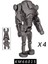 Tek Satış Yıldız Savaşı Figürleri Yapı Taşı Süper Savaş Droid Minifigures Çocuk Koleksiyonu Hediye Oyuncaklar Için Tuğlaları Birleştirin KM66014-66015 (Yurt Dışından) 2