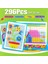 296 Adet Dıy Boncuk Eğitici Öğrenme Yaratıcı Zeka Çocuk TOYS-296PCS (Yurt Dışından) 1