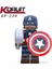 XP237-242 Avengers Süper Kahraman Kaptan Amerika Serisi Minifigures Yapı Taşı Tuğla Oyuncaklar Çocuklar Hediyeler (Yurt Dışından) 5