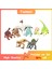 Eğitici Dinozor Oyuncak Mini Dinozor Oyuncak Seti Gerçekçi T-Rex Triceratops Pterosaur Stegosaurus Çocuk Hediye Çocuklar Dinozor Oyuncak (Yurt Dışından) 5