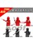 Yıldız Savaşları Kırmızı ve Siyah Muhafızlar Muhafız Yapı Taşı Minifigure Eğitici Oyuncak 颜色:PG821 (Yurt Dışından) 3