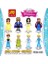Disney Prenses Arkadaşlar Minifigures Elsa Anna Belle Maleficent Peri Vaftiz Anası Yapı Taşları Uyumlu Oyuncaklar (Yurt Dışından) 4