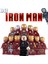 Theavengers All Iron Man MARK85 Savaş Makinesi Kuantum Zırhı Minifigures Uyumlu Yapı Taşları (Yurt Dışından) 1
