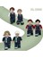 6 Adet Okul Üniforması Minifigure Hediye Yaratıcı Yeni Oyuncak Yapı Taşları (Yurt Dışından) 4