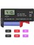 BT-168 Pro Pil Test Cihazı Aa Aaa C D 9V 18650 16340 14500 10440 1.2V 1.5V 3V 3.7V 4.8V Dijital Ölçü Aleti Voltmetre Akü Voltaj Göstergesi 4