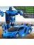 Elektrikli Rc Araba 2'Si 1 Arada Dönüşüm Robotları Spor Araç Modeli Robotlar Erkek Oyuncakları Uzaktan Kumandalı Harika Rc Deformasyon Arabaları Çocuk Oyuncak Hediyeleri (Yurt Dışından) 4