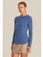 Uzun Kollu Basic Indigo Bluz 2