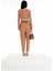 Uzun Kollu Camel Crop Bluz 3